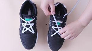 系五角星鞋带视频,打造个性鞋饰新潮流