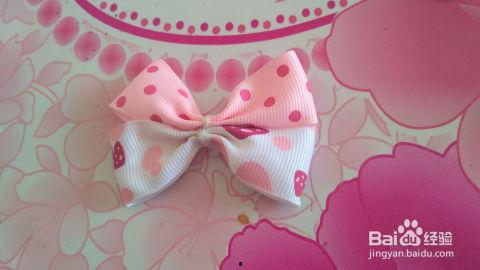 丝带发饰diy教程视频